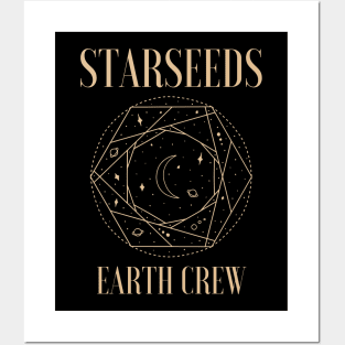 Starseeds Earth Crew Posters and Art